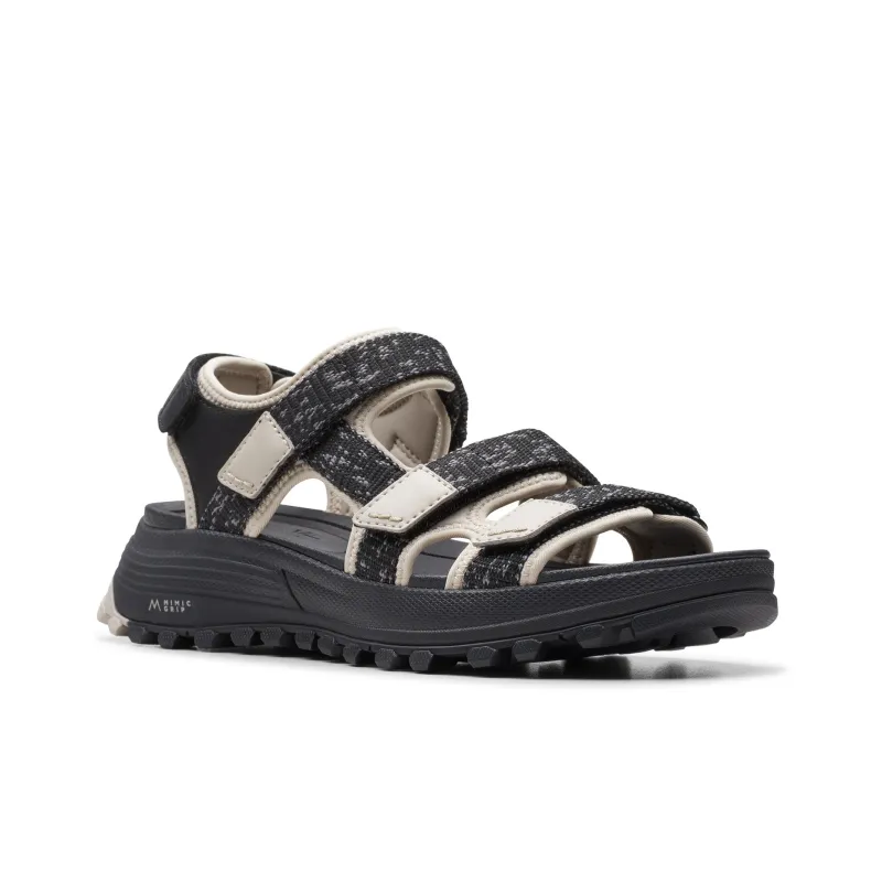Clarks Beach Sandals Women's Black-1