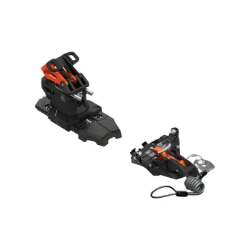 SALOMON Single Snowboard Ski Bindings Orange Black