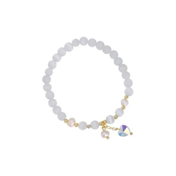 CARAT'S DIARY Colored Glaze Jade Bracelets Women's