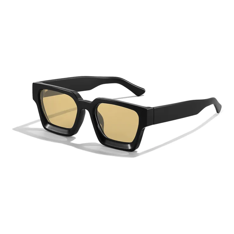 SHEEN KELLY Square Sunglasses Unisex-5