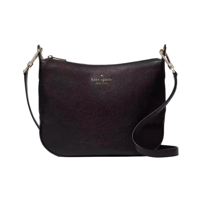 Kate Spade Pebbled Leather Shoulder Bag Crossbody Bag Women's Black-1