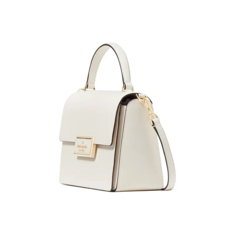 Kate Spade Smooth Leather Handbag Shoulder Bag Crossbody Bag Women's Egg White Crispy Skin-1