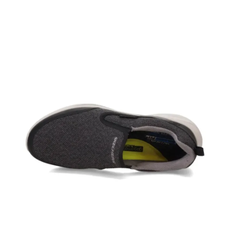 Skechers Relaxed Fit Breathable Coverage Lightweight Low Top Casual Shoes Men's Black-3