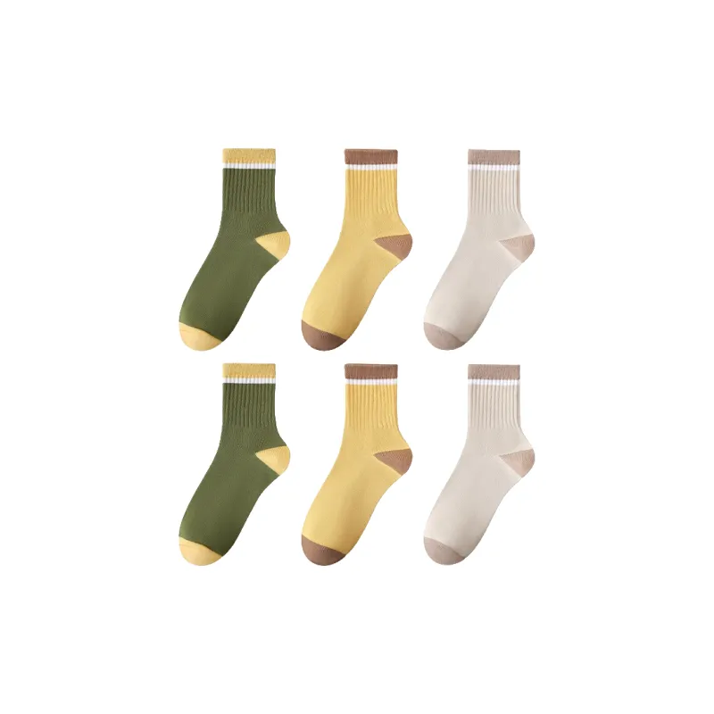 Lanza Mid Calf Socks Women's 6 Pack-1