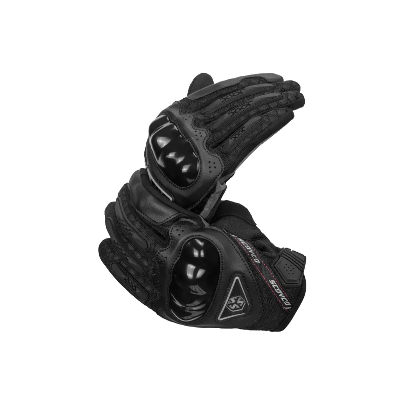 SCOYCO Motorcycle Glove Hands Unisex Elbow Protector Motorcycle Gloves-12