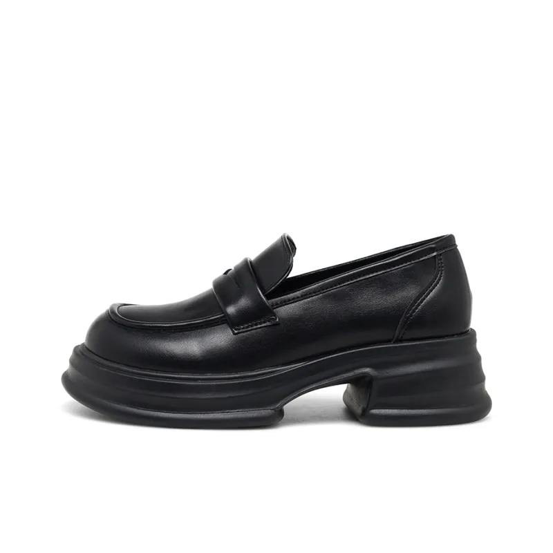 Honey GIRL Loafers Women's Black/Ecru-5