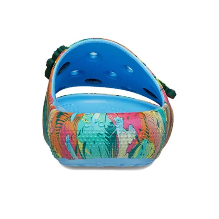 Crocs X Disney Stitch Classic Slides 'Blue Multi' Women's-5
