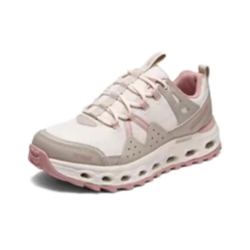 Skechers Cushioning Wear Resistant Low Top Hiking/Trekking Shoes Women's Beige Brown-2