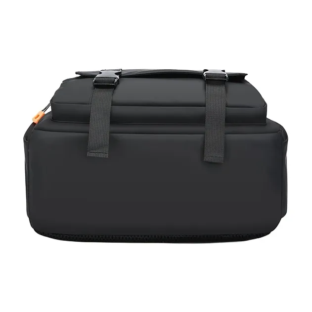 FAMAN Durable Fabric Backpack Regular Men's Black/Gray-4