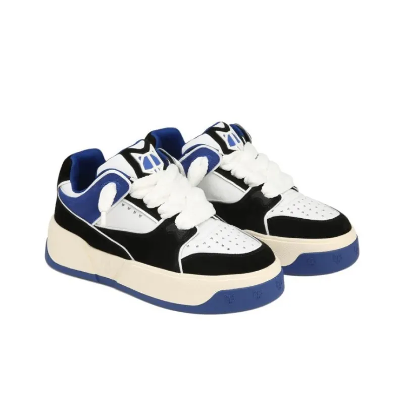 Naked Wolfe Kash Low Top Skateboard Shoes Men's Blue-2