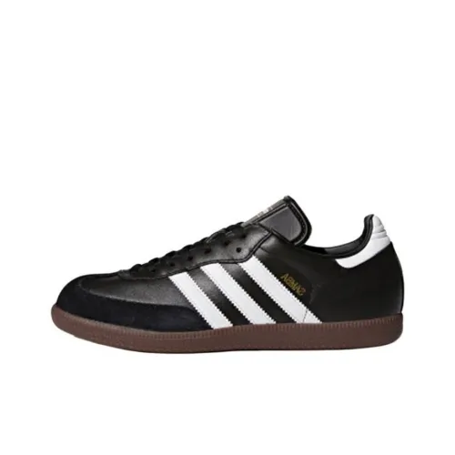 Adidas Samba Leather Black White