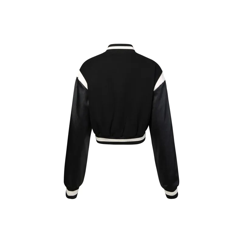 Guuka Hero Baseball Jacket Women's Black-1