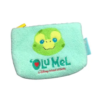 Disney Plush Coin Purses Wallets Regular Women's Mint Green With Multicolor Accents