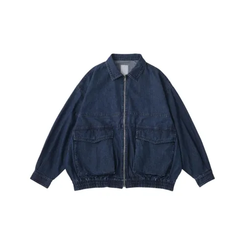 Stripes For Creative Denim Jackets Unisex Indigo