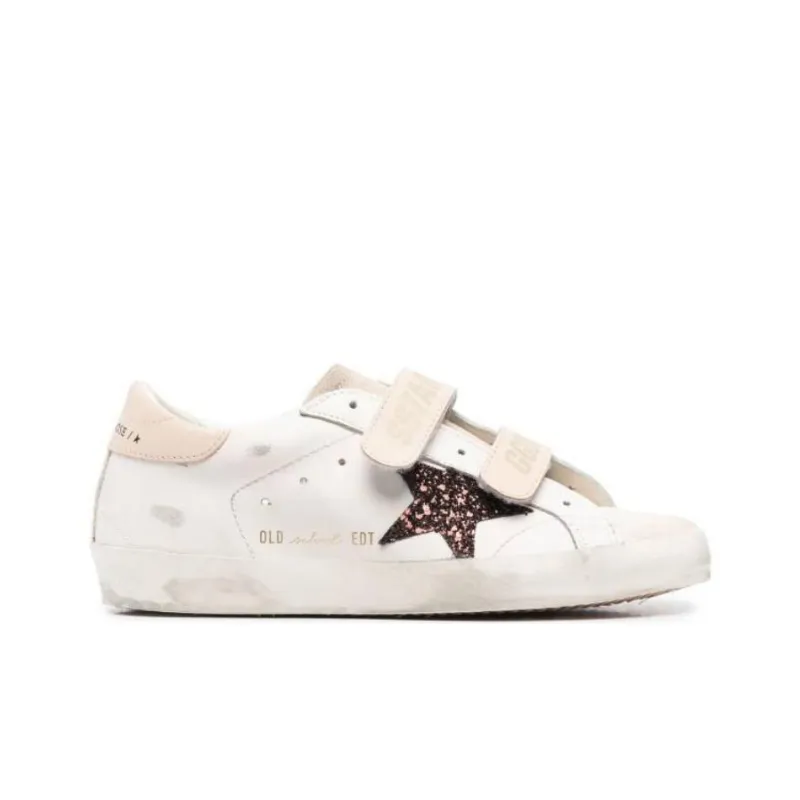 Golden Goose Stylish Skateboarding Shoes Women's White-1
