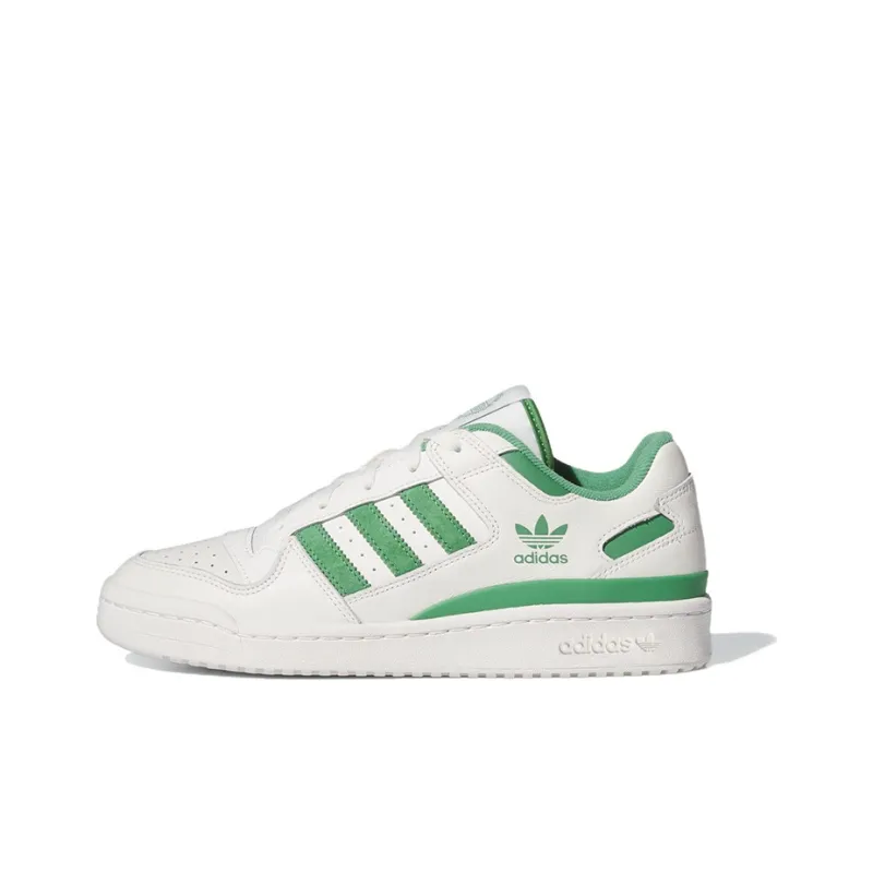adidas originals FORUM Low White Preloved Green-0