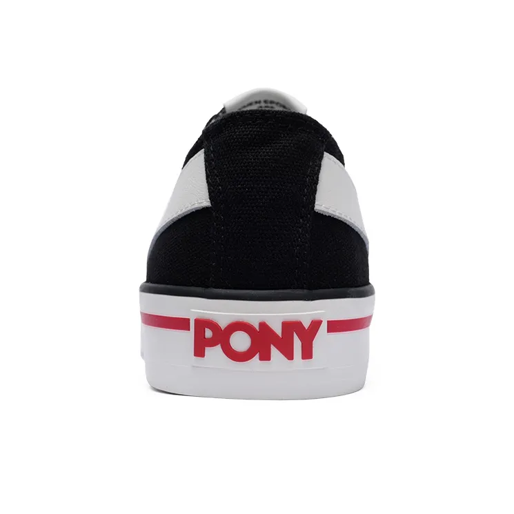 PONY Shooter Low Top Canvas Shoes Unisex Black-3