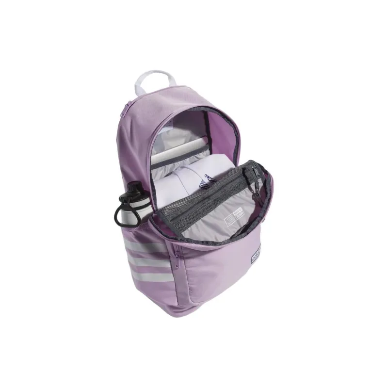 Adidas Classic 3 Stripes Backpack Bliss Lilac/White-3