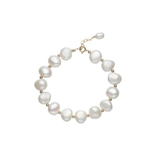 ME LUXE Pearl Minimalist Charm Bracelet, Unique Design For The Fashionable Women's