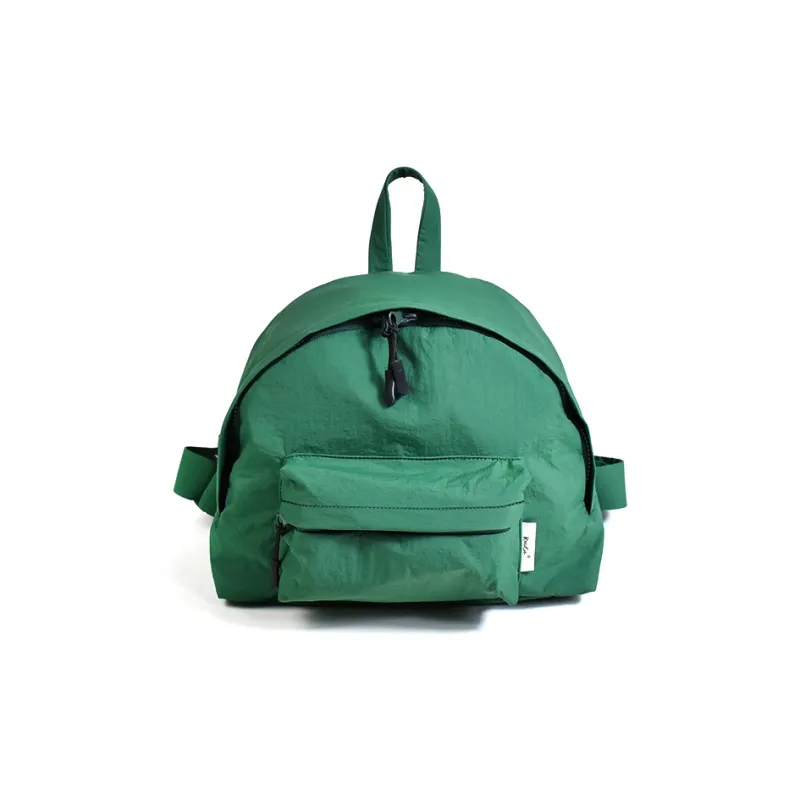 KOUGA Nylon Crepe Lightweight Small Backpack Women's IPad Bag Green, Burgundy, Black-0