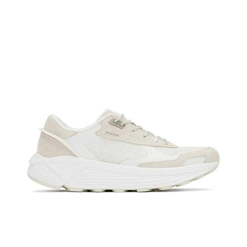 DESCENTE DUALIS Cushioning And Breathable Low Top Casual Shoes Men's Cream-1