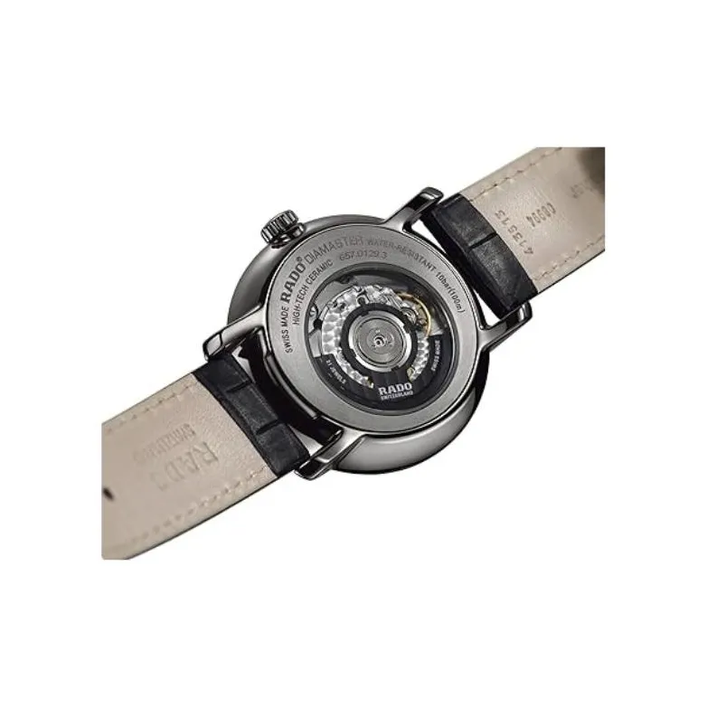 RADO DiaMaster Collection Automatic Mechanical Movement Men's Watch Blue Dial-2