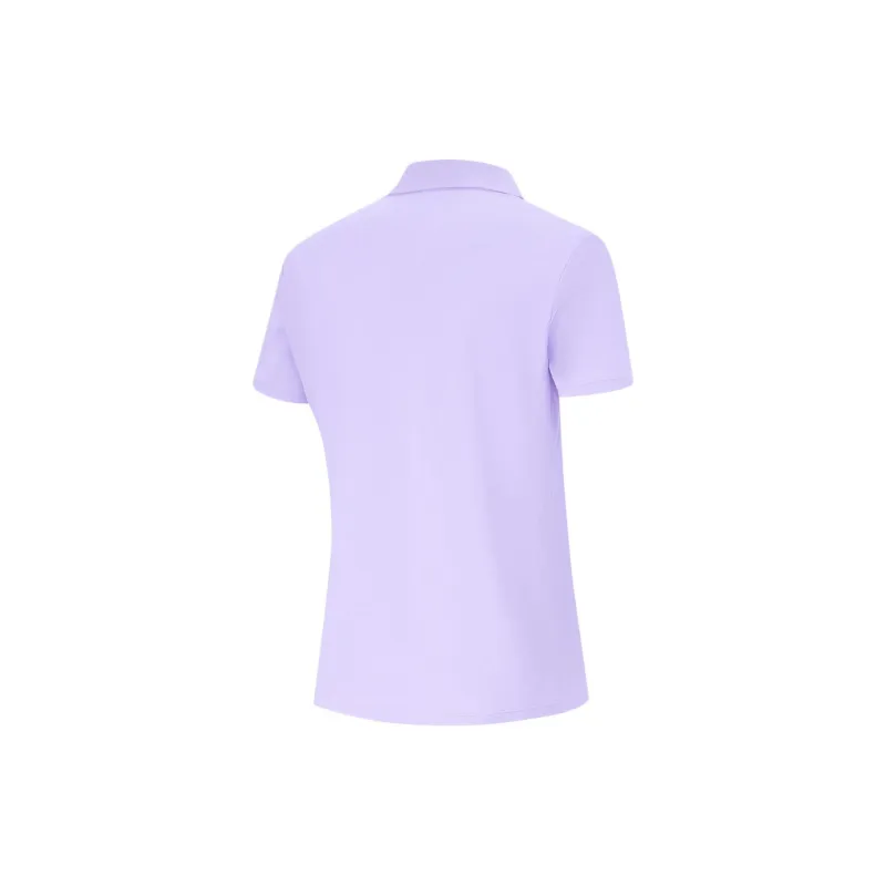 LiNing Fitness Series Polo Shirt Women's Lilac-1