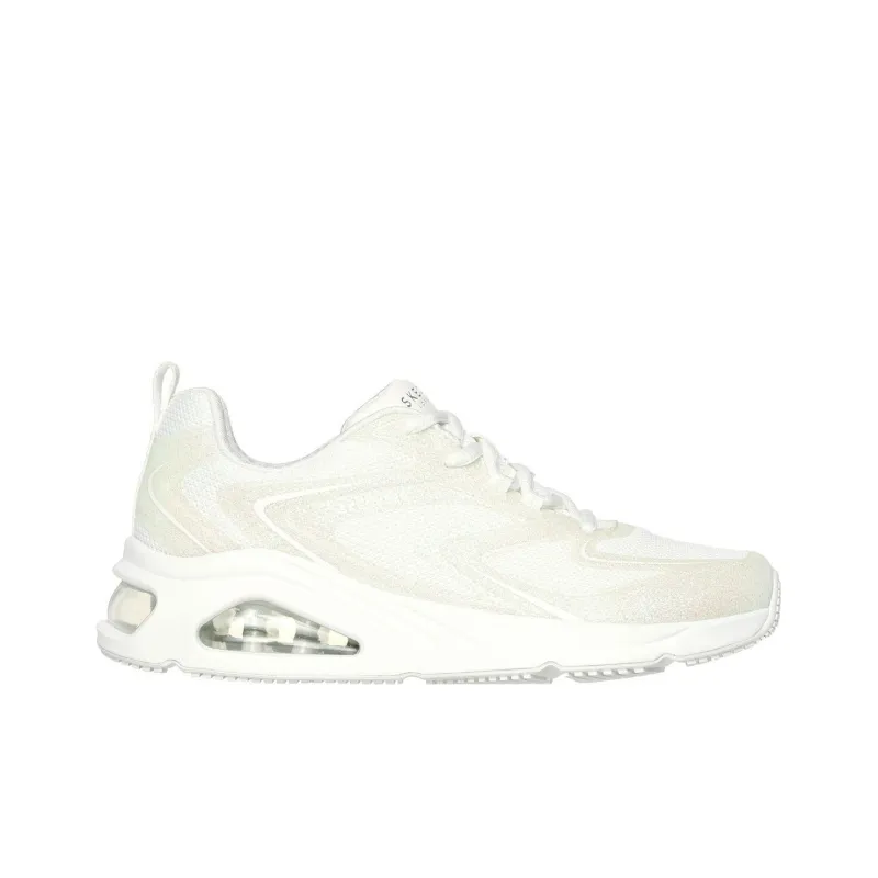 Skechers Cushioning Anti-Slip And Wear-Resistant Low-Top Running Shoes Women's White-1