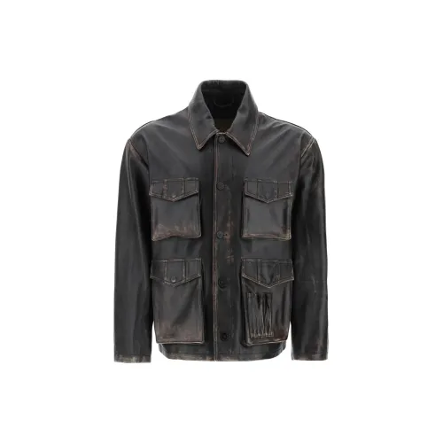 Golden Goose Jackets Men Black