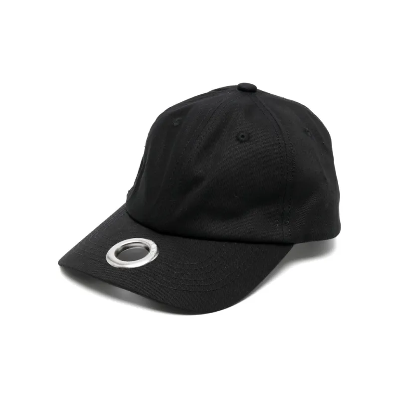Vetements Eyelet-embellished Cotton Baseball Cap-0