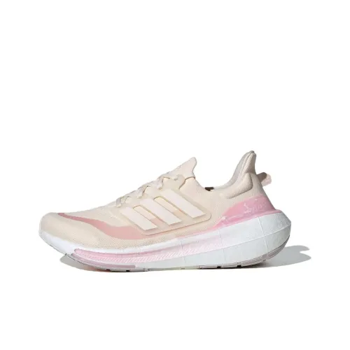 Adidas ULT Running Shoes Unisex Low-Top Beige/White/Pink