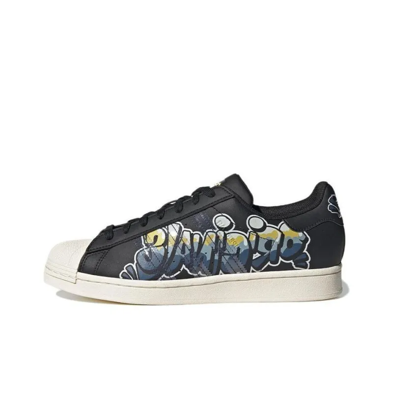 Adidas Originals Superstar 'Black Blue White'-0