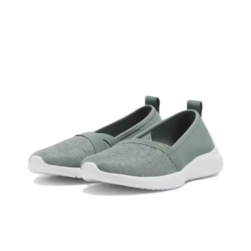 PUMA Adelina Cushioning, Wear Resistant Low Top Casual Shoes Women's Gray-2