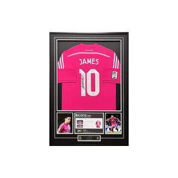 Huayitaojin Jersey Officially Authenticated With Icons, Framed 103x73cm, Soccer Memorabilia & Collectibles