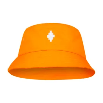 Marcelo Burlon Logo embroidered Cotton Sun Hat
