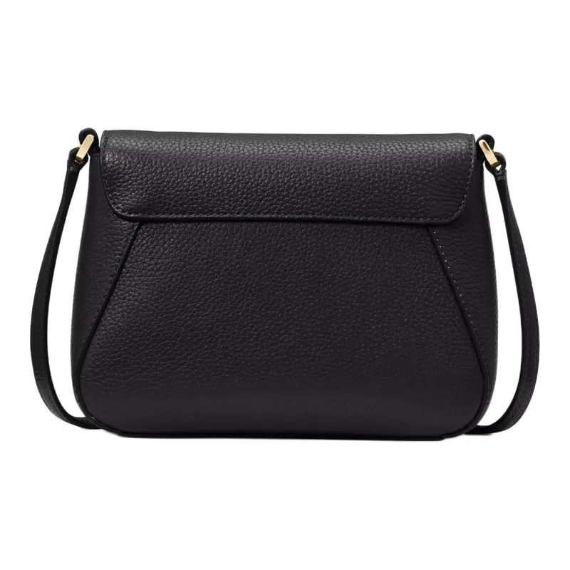 Kate Spade Pebble Leather Shoulder Bag, Crossbody Bag Mini Women's Black-2