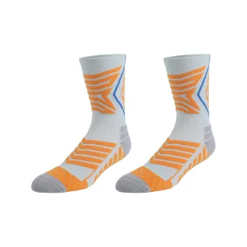 Ledomoda Basketball Socks Unisex 1 Pack Orange