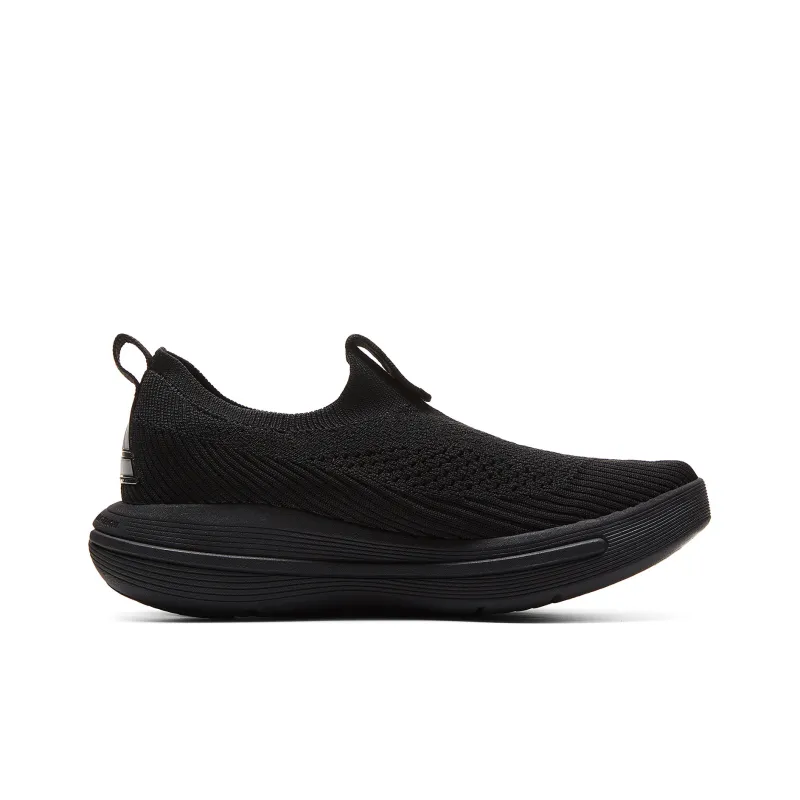 PEAK Taichi Air Flow 3.0 Cushioning Anti Slip Wear Resistant Breathability Low Top Walking Shoes Men's All Black-1