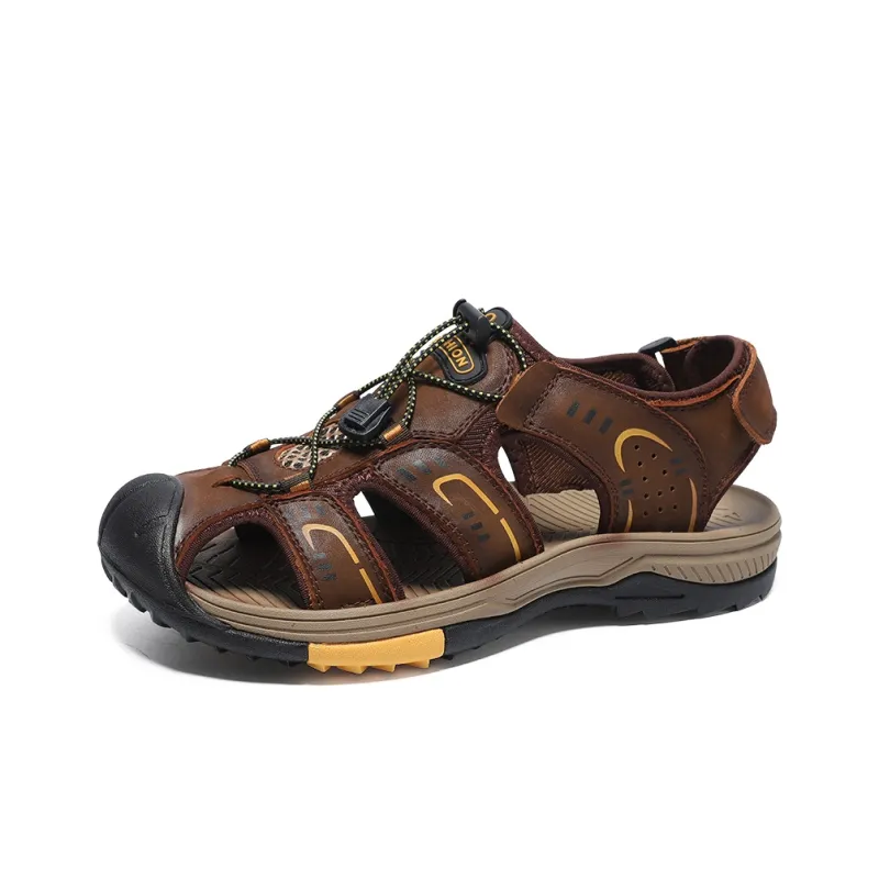 Season Ram River Trekking Shoes Men Black/Light Brown/Dark Brown-15
