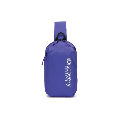 Discovery Expedition Nylon Sling Bag Crossbody Bag Shoulder Bag Unisex Purple