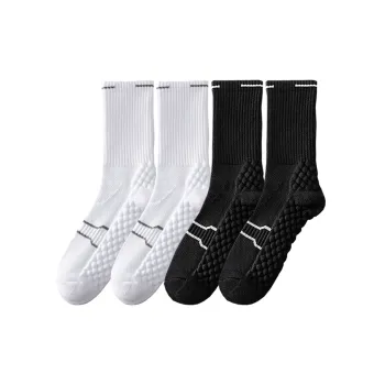 BEAR UNION Knee-High Socks Unisex 4 Pack