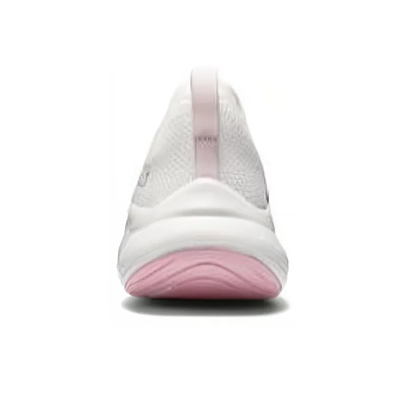 Skechers Anti Slip And Wear Resistant Rebound Low Top Casual Shoes Women's White Pink-3