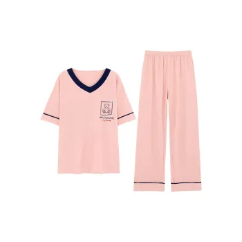 Mulong Family Pajama Set Women's Coral