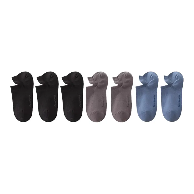 BONAS No-Show Socks Men's 7 Pack-1