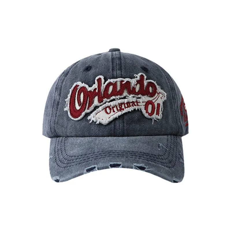 FILES Cotton Baseball Caps Unisex-3