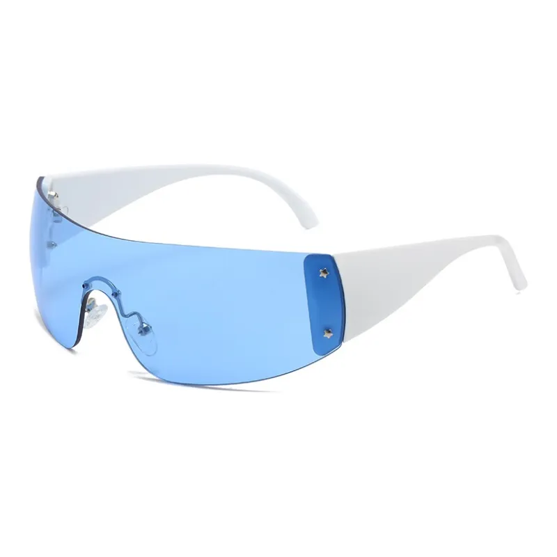 SOMAN PC Irregular Shape Sunglasses Unisex-3