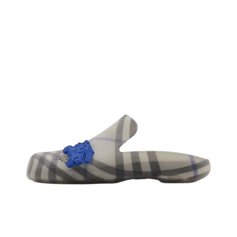 Burberry Stingray Checked-lining Slippers-0