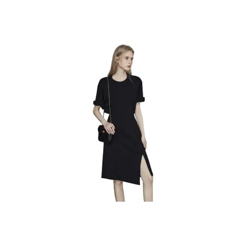 ELLE Short-Sleeved Dresses Women's