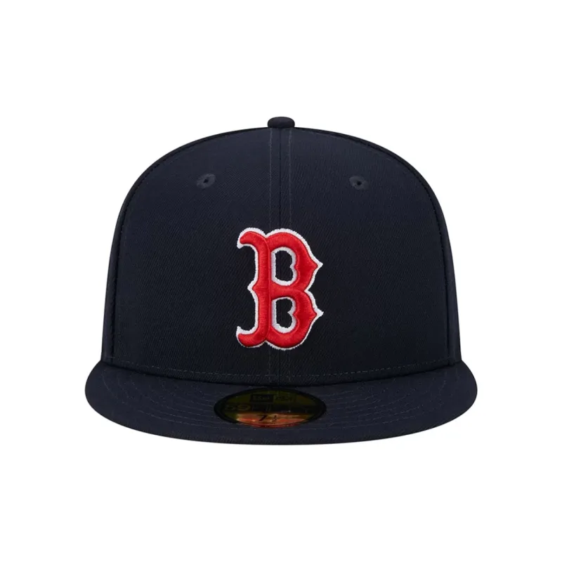 New Era Boston Red Sox Upside Down 59Fifty Fitted Hat-1