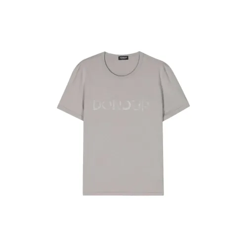 Dondup T-Shirts Men Nickel Gray